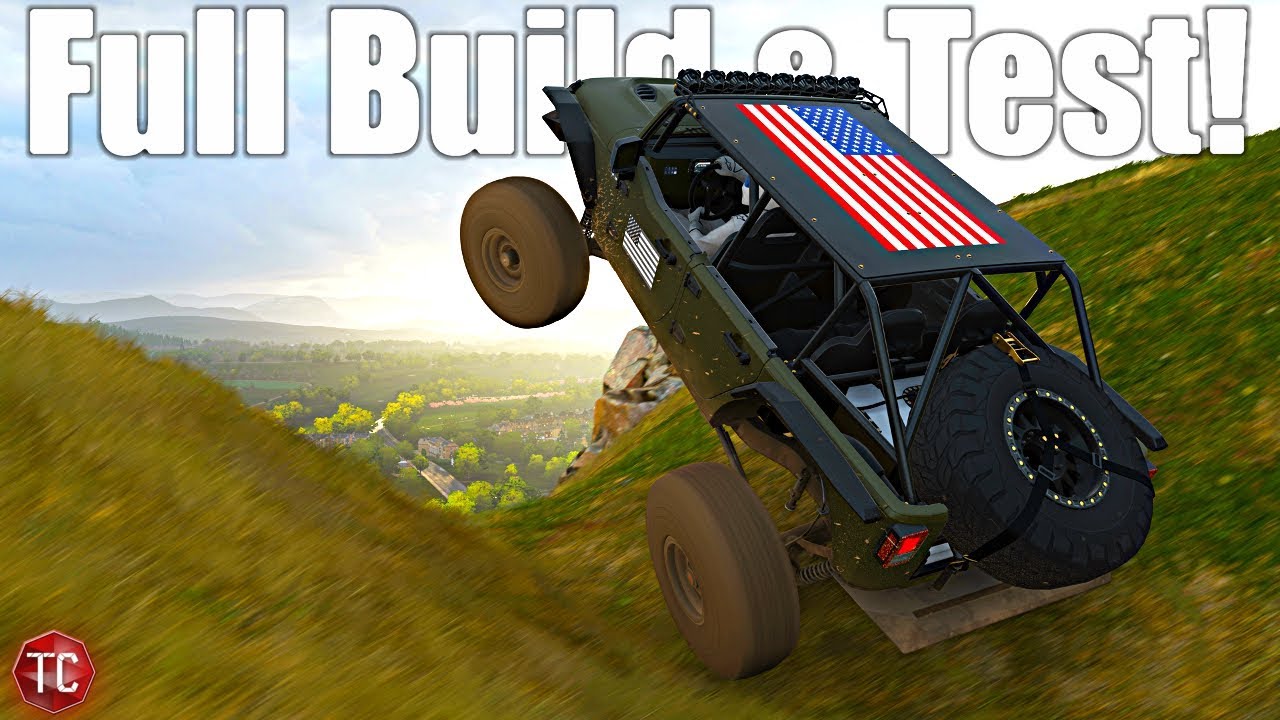 Forza Horizon 4: NEW DD Jeep JKU Rock Crawler FULL CUSTOMIZATION, Off-Road Gameplay, & MORE!