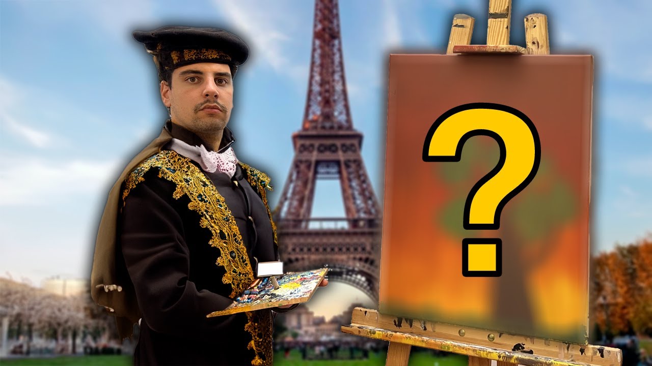 PINTAMOS QUADROS PARA MILIONÁRIOS DE PARIS 🇫🇷