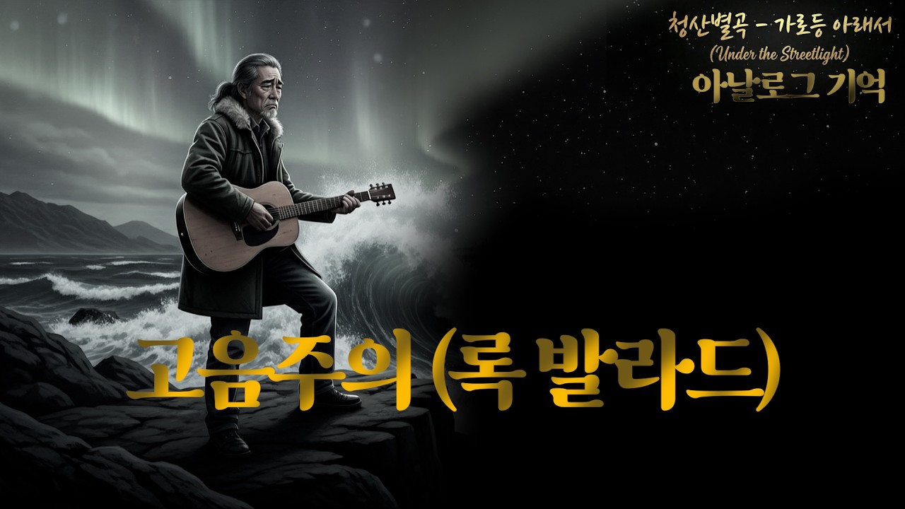 🎵청산별곡 가로등 아래서-Under the Streetlight