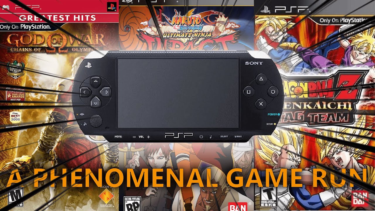 PSP GAMES WAS ON A DIFFERENT LEVEL