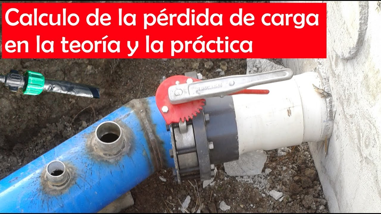 Pérdidas de carga por fricción en accesorios