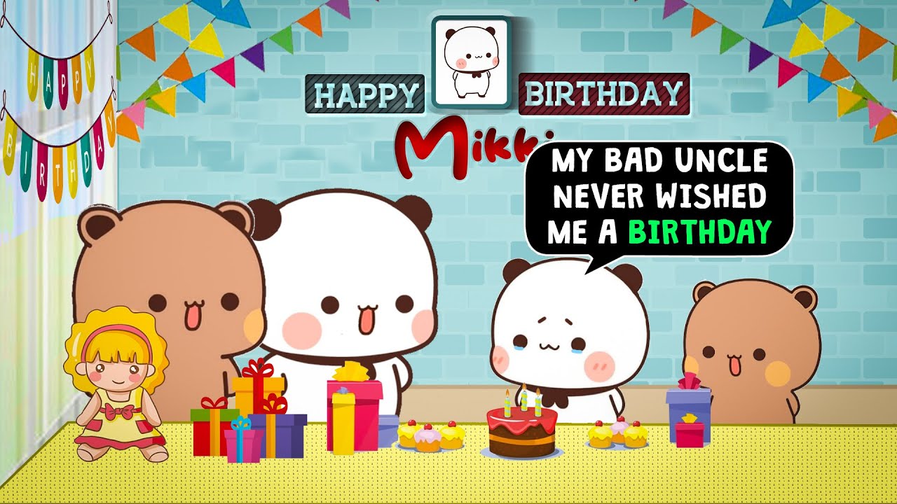 #BDC332 ▶Heartwarming SURPRISE ☺️Mikki Got EMOTIONAL 🥺 | Bubu Dudu Animation Videos | peachgoma
