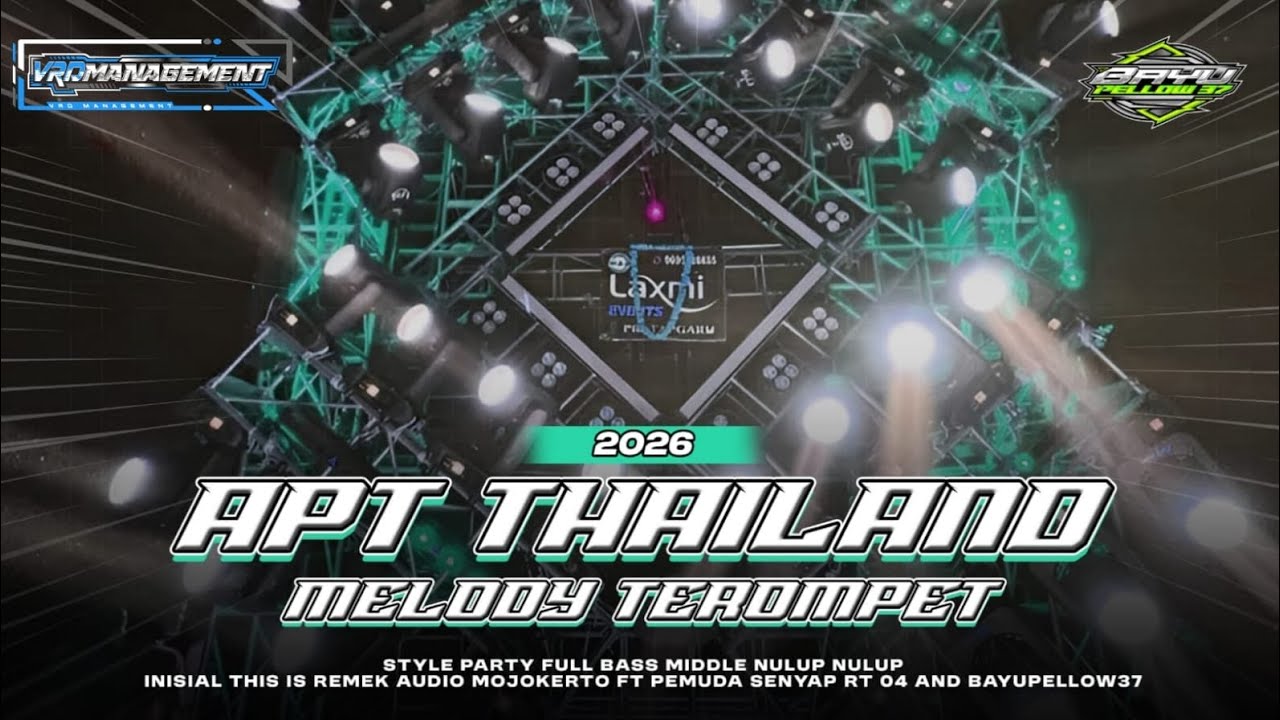DJ APT THAILAND X TEROMPET VIRAL | STYLE TRAP PARTY HOREG