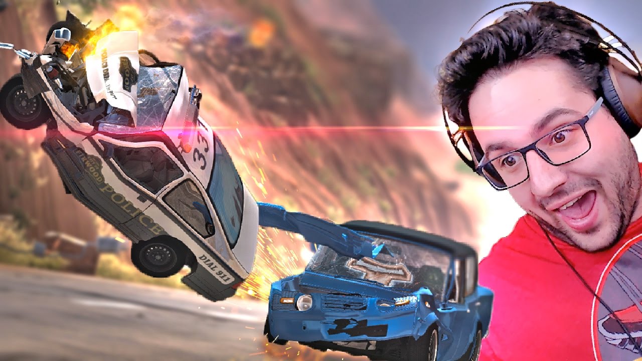 POURSUITE QUI TOURNE MAL! CRAAASSHHHH! | BeamNG.Drive