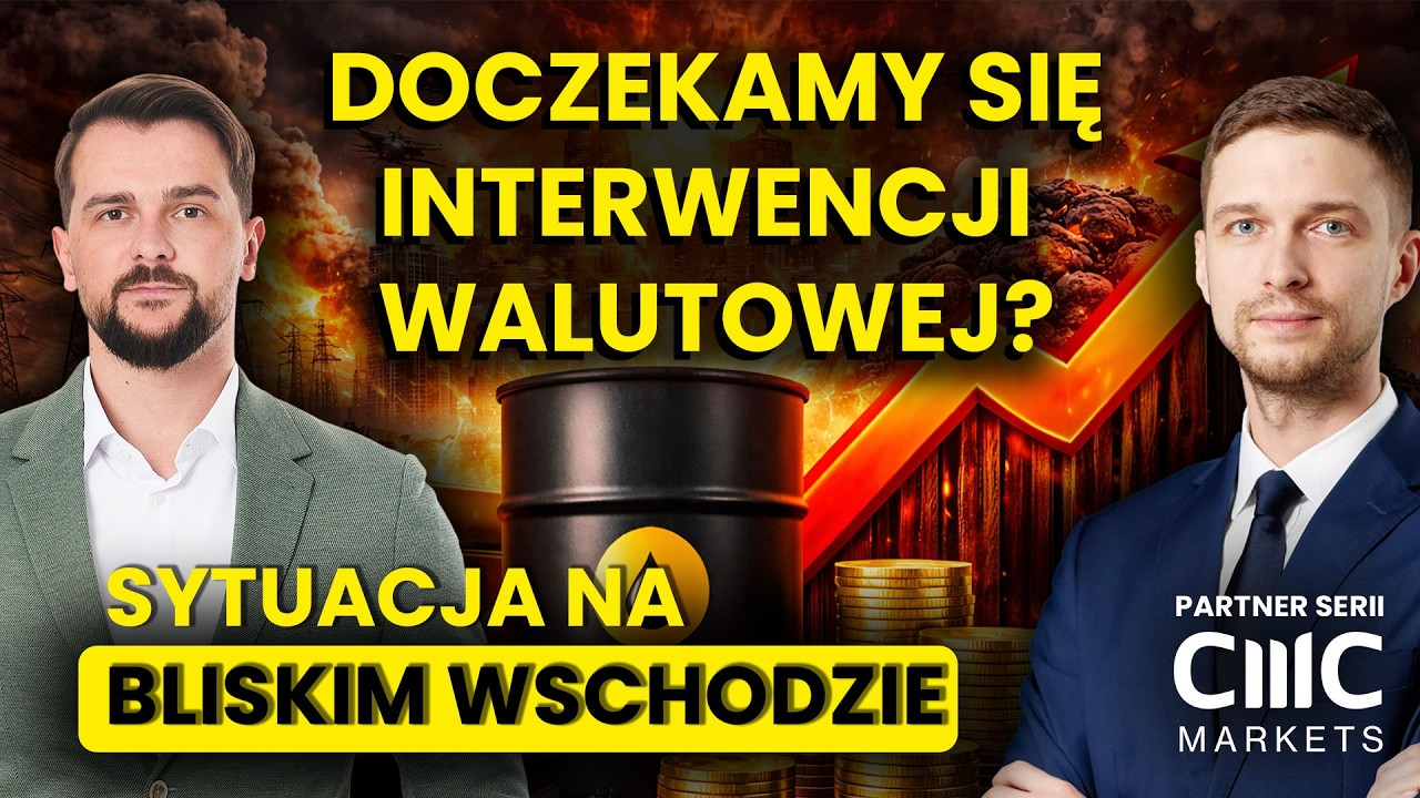 Interwencja walutowa? Niepokojący kurs waluty. Co się dzieje na Bliskim Wschodzie?