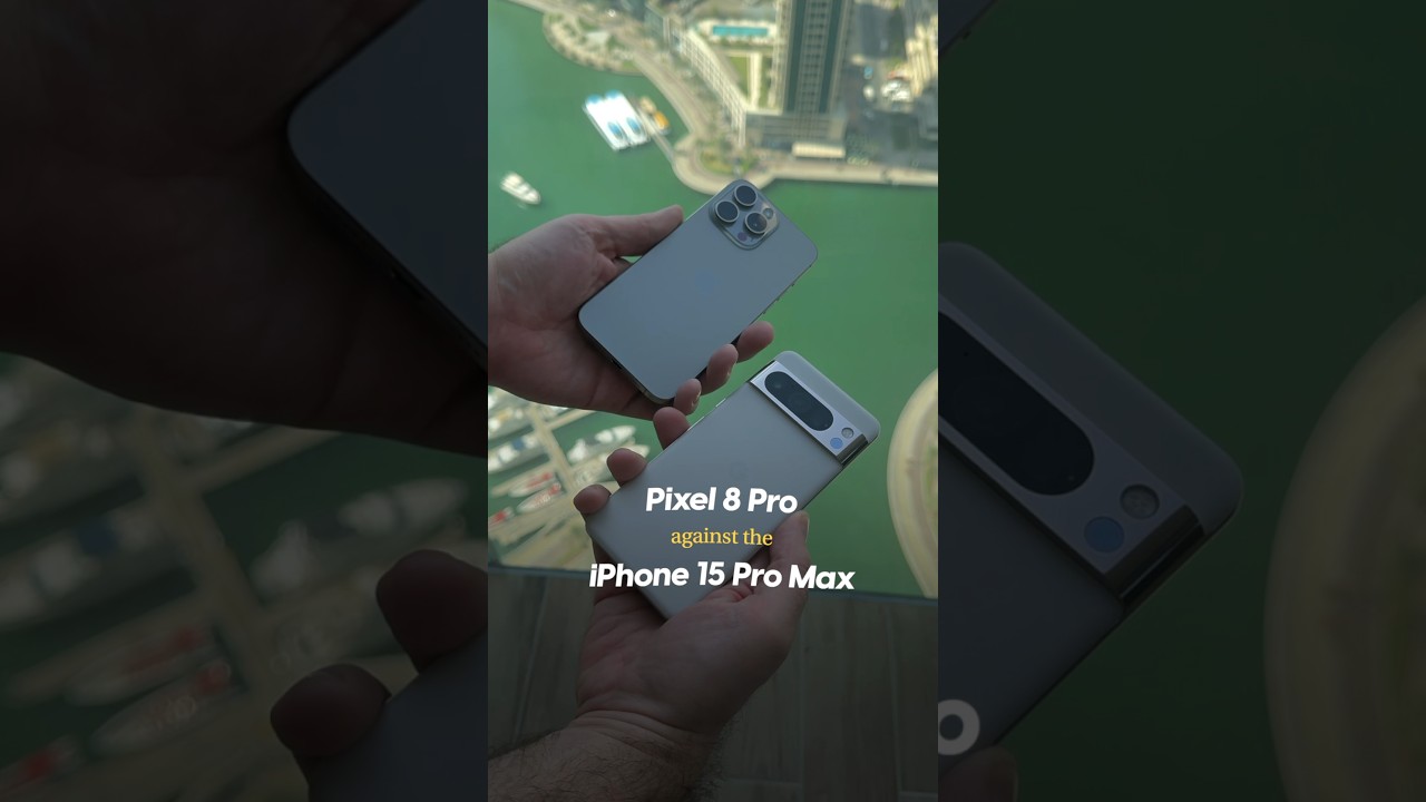 Google Pixel 8 Pro vs iPhone 15 Pro Max &mdash; Photo Camera Zoom Comparison 📸 #androidvsiphone
