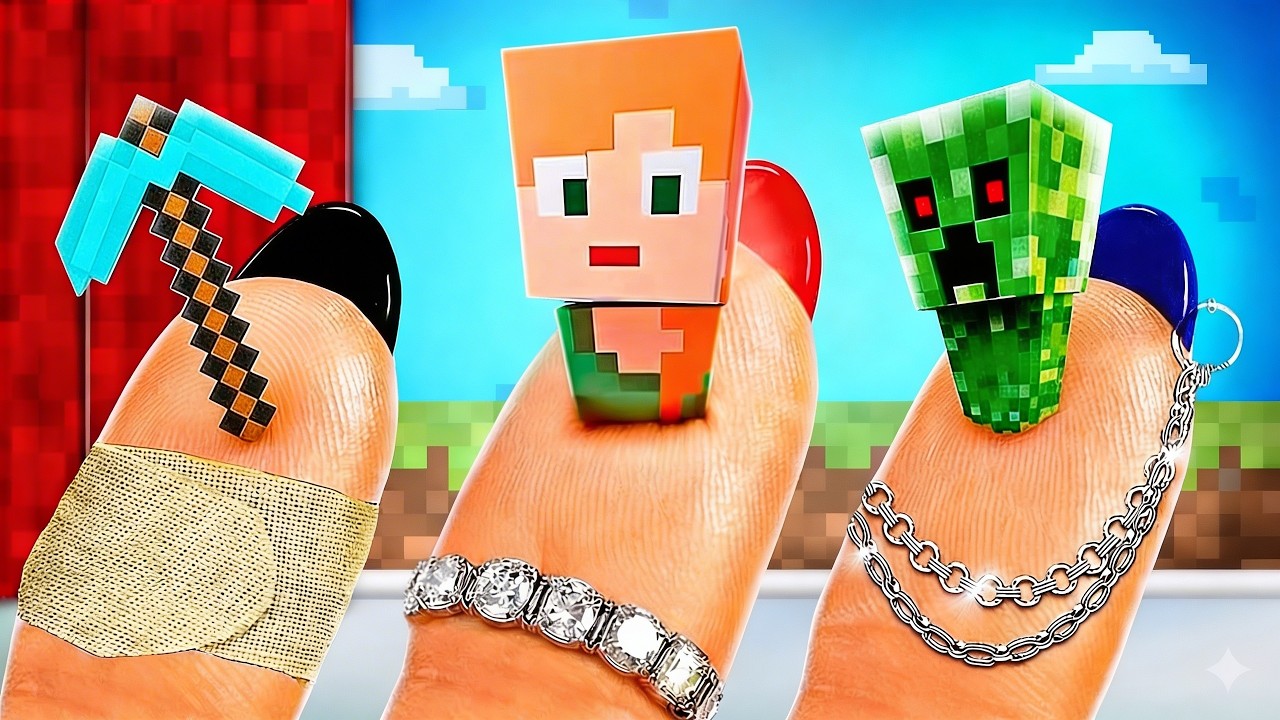 Minecraft Reale VS Falso! Challenge: Intrufolarsi al Cinema!