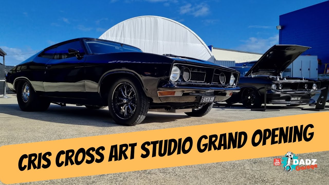 Cris Cross Art Cars and Coffee