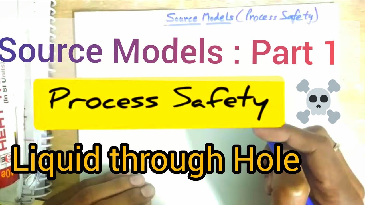Process Safety : Source Models | Part 1