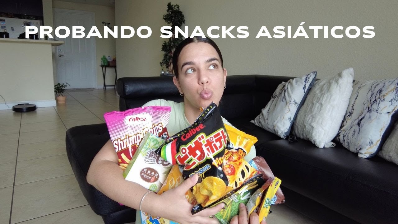 ¿Snacks asiáticos raros o deliciosos ¡Mi reacción honesta!