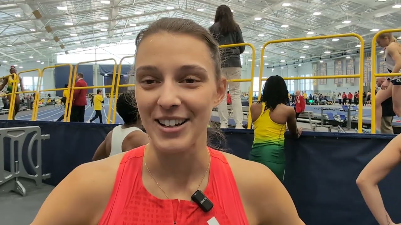 Leduc Wins 60m/200m Double At Michigan Inv