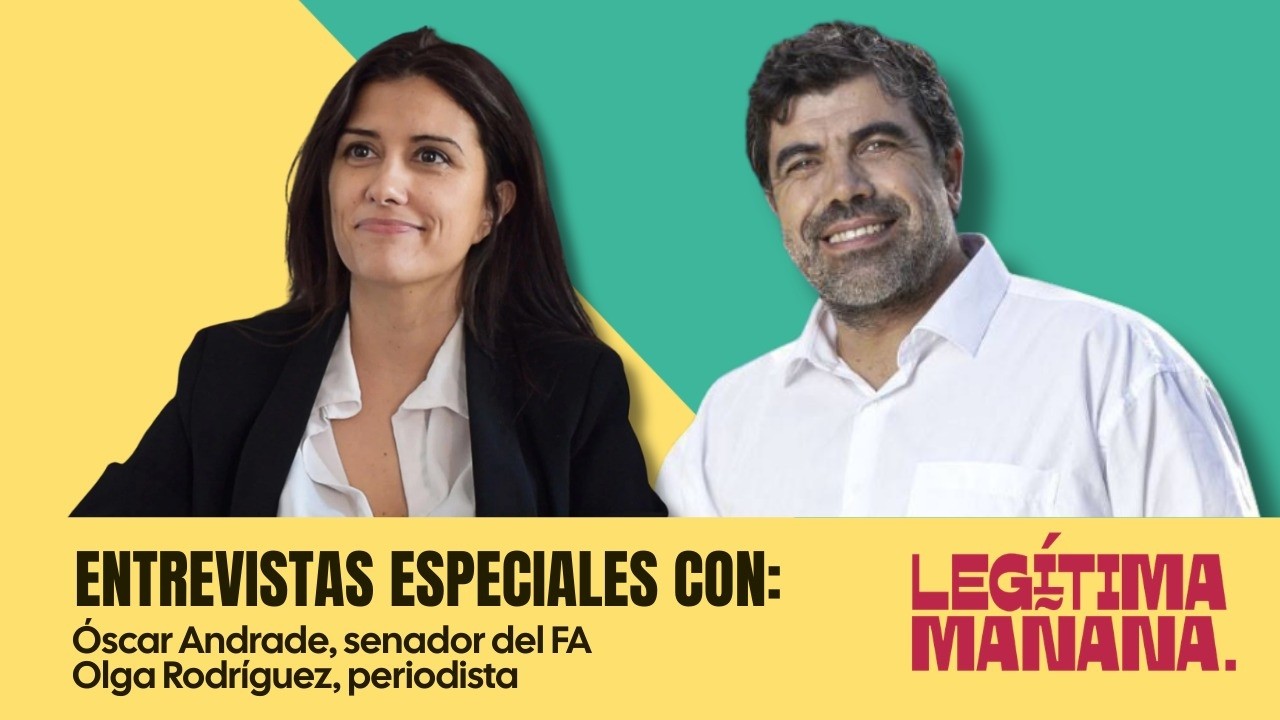 #1 Legítima Mañana | Entrevistamos a Óscar Andrade y Olga Rodríguez