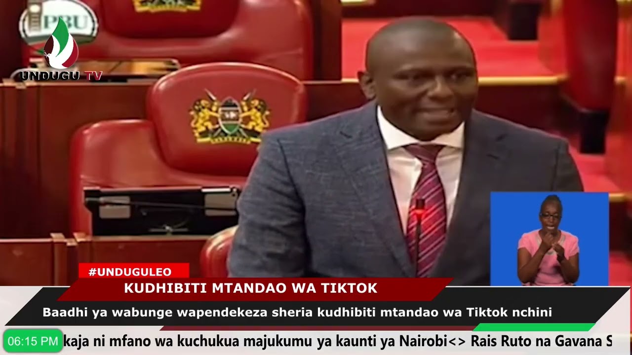 Baadhi ya wabunge wapendekeza sheria kudhibiti mtandao wa Tiktok nchini