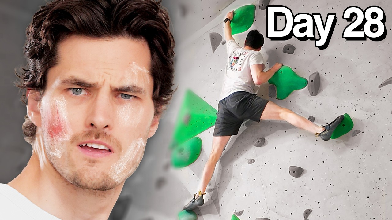 I tried climbing for 30 days at 32 years old