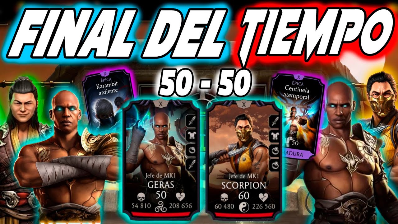 GERAS VS GERAS EN LA TORRE MAS DIFICIL DE LA HISTORIA Mortal Kombat Mobile / Jhonny Mortal K