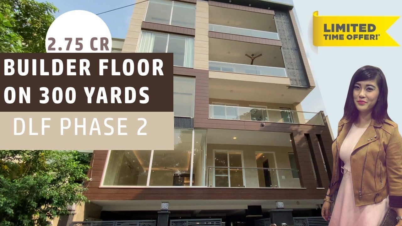 Builder Floor in DLF Phase 2 Gurgaon || 4BHK near NH8 and Golf Course Road