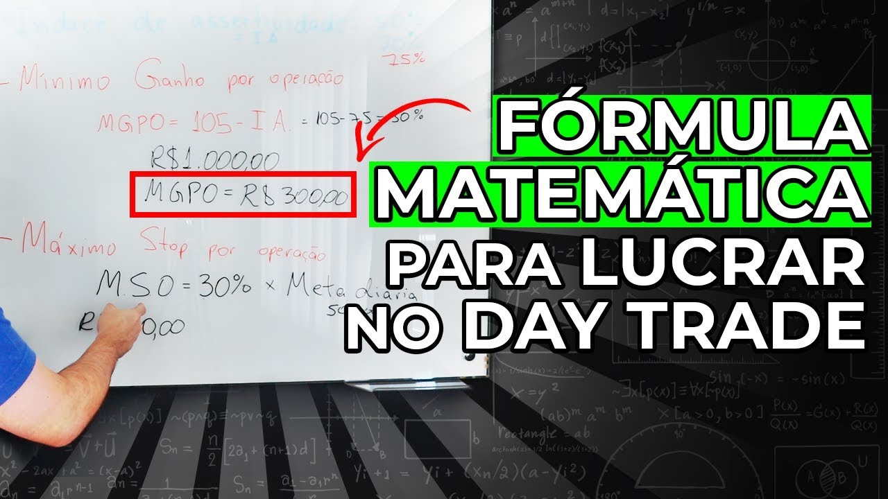 SEM ESSE CÁLCULO VOCÊ NÃO GANHA DINHEIRO NO DAY TRADE