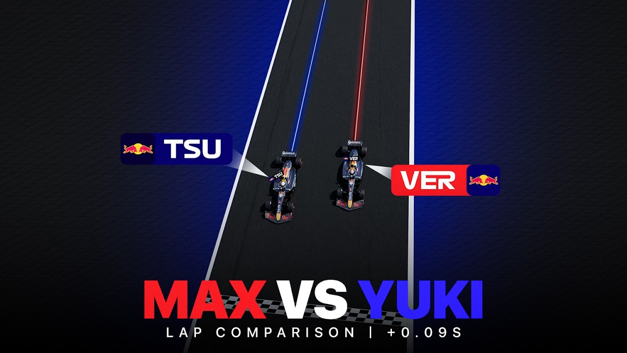 Tsunoda vs Verstappen at the 2025 Qatar GP Sprint Qualifying