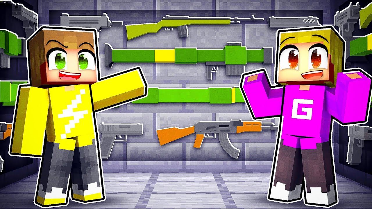 Geheime Wapen Kamer Maken (Minecraft Survival)