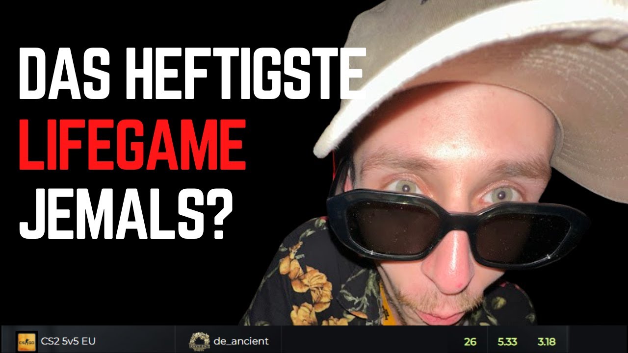 Das HEFTIGSTE LIFEGAME jemals? (3.10 HLTV RATING)