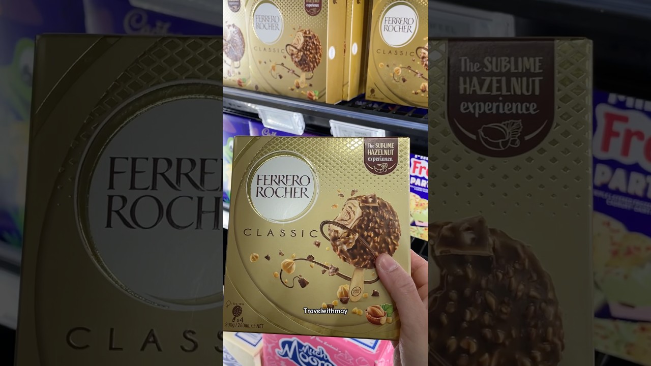 Yum.. ferrero rocher ice cream... #icecream #ferrerorocher #eskrim #enak #dessert #chocolate