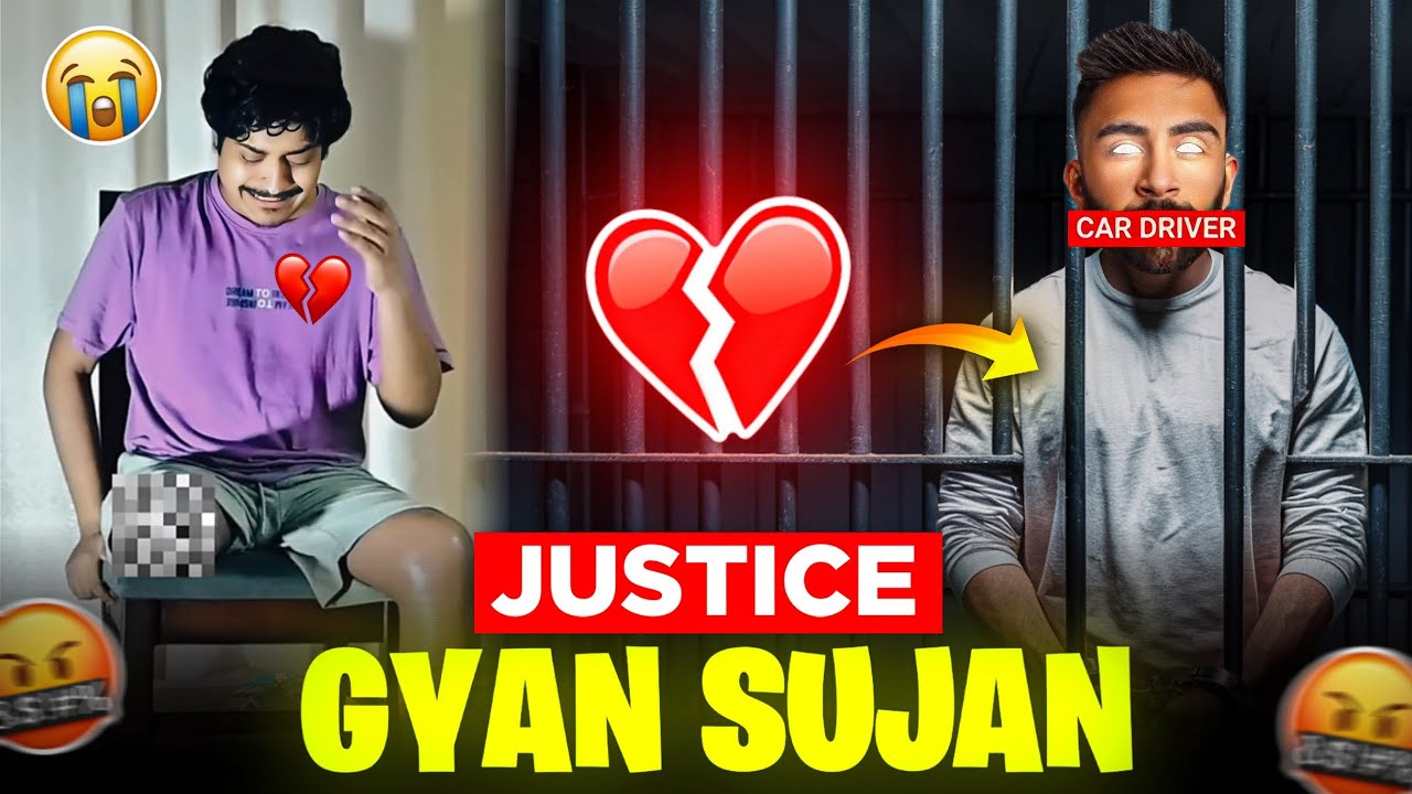 Gyan Gaming Accident REALITY !!🤬🚫 Car Driver को सजा 💔 @Gyan Gamingㅤ