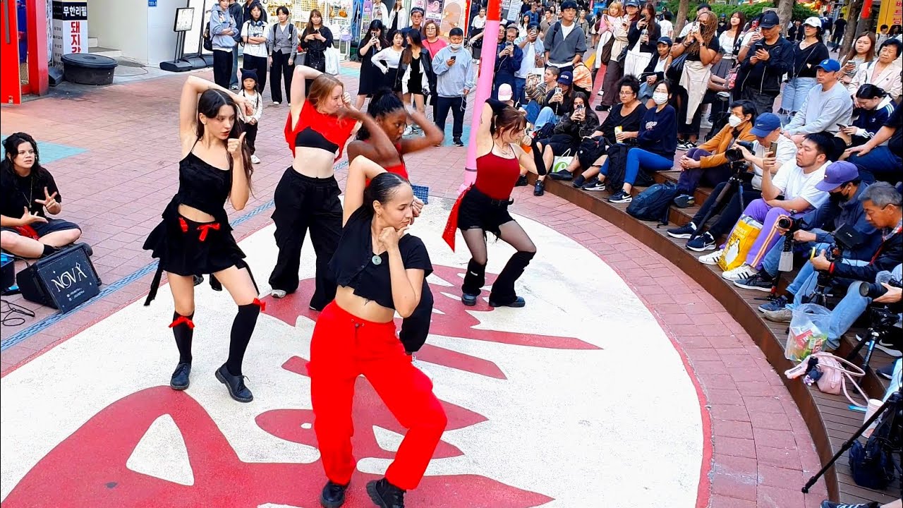 [STREET ARTIST] NOVA, MULTINATIONAL ARTIST. HONGDAE BUSKING. 241010.