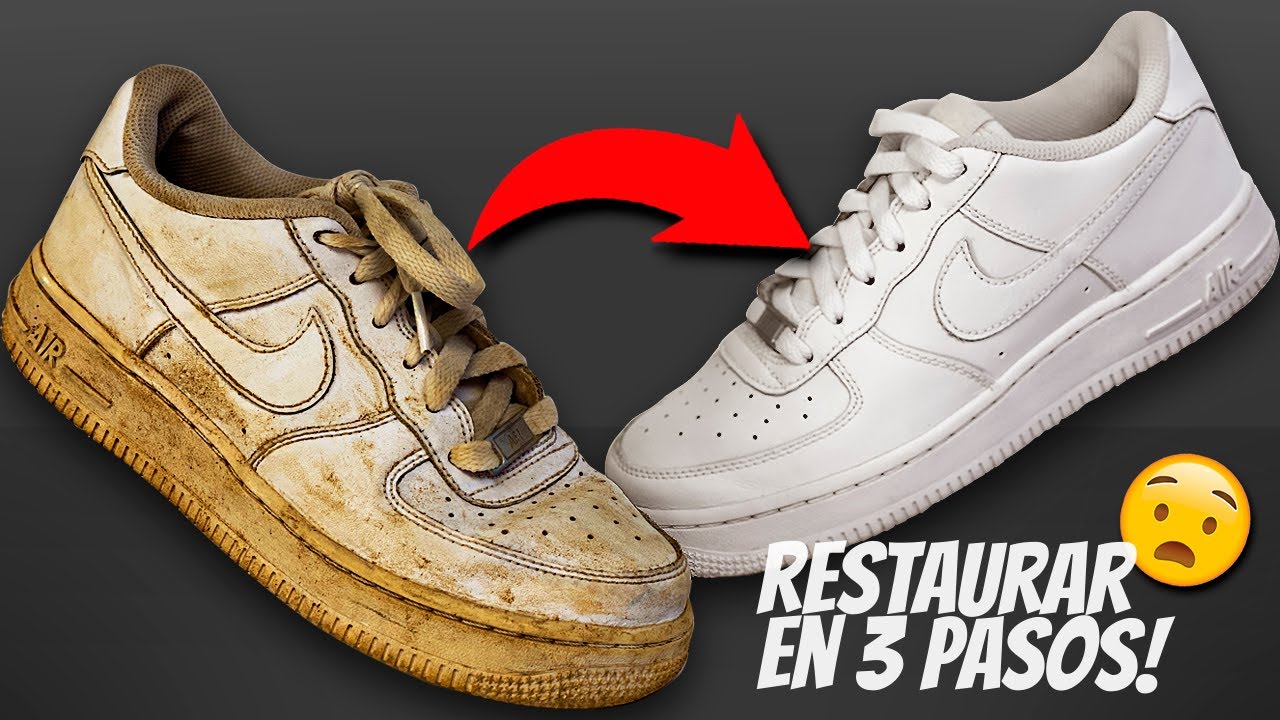 [ASMR] TUTORIAL RESTAURAR AIR FORCE EN 3 PASOS!