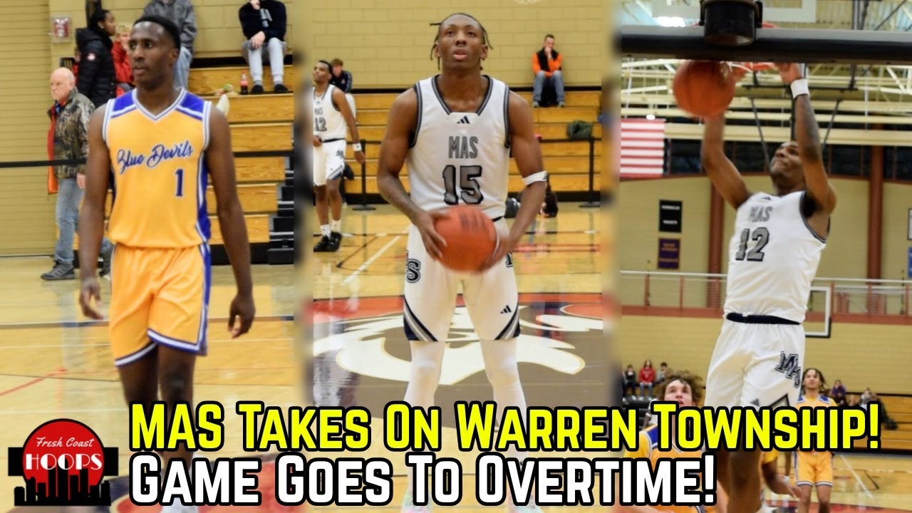 MAS vs Warren Township Goes To OVERTIME! Jamarion Batemon Drops 37!