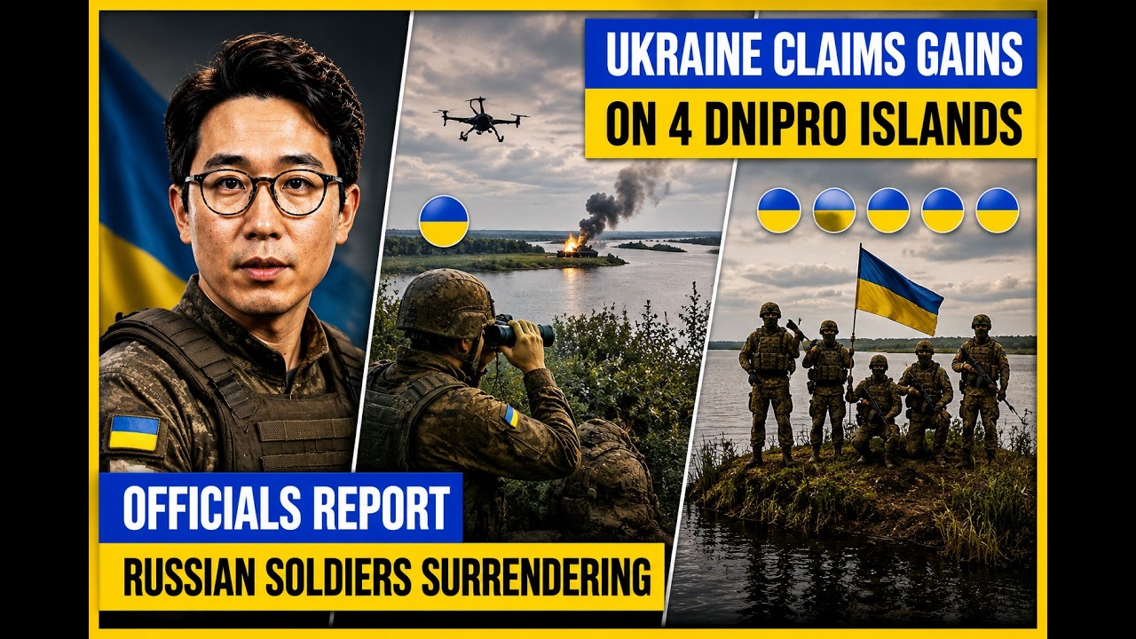 Ukraine Reports Gains on Dnipro Islands as Russian Soldiers Reportedly Lay Down Arms