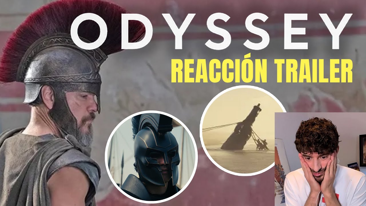 &iexcl;NO me lo esperaba! 🎬 Reacci&oacute;n al Trailer LA ODISEA (The Odyssey) de Christopher Nolan