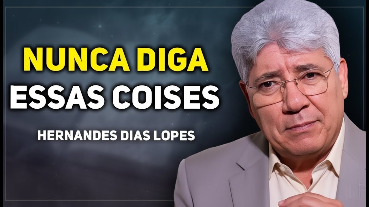 3 COISAS QUE CRISTÃOS NÃO DEVEM FALAR | Hernandes Dias Lopes