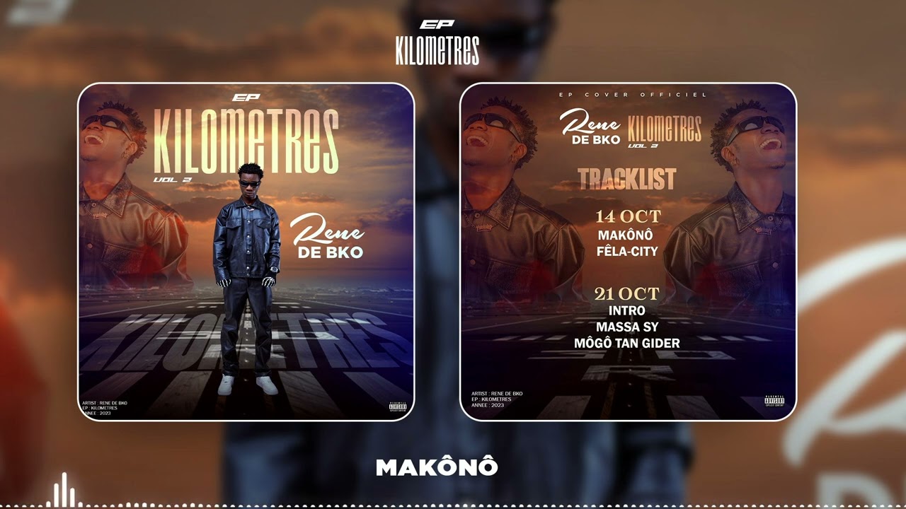 RENE DE BkO - makono (son officiel) EP 2023