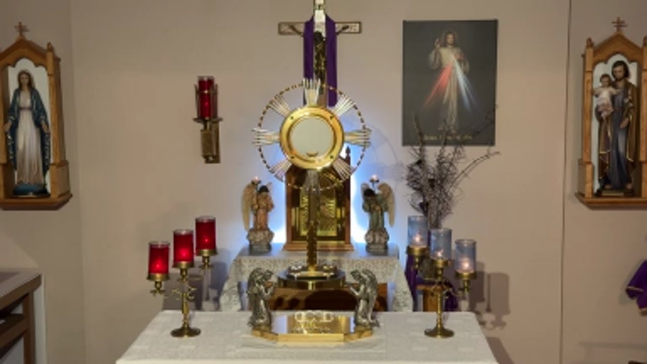 LIVE Eucharistic Adoration - Sisters of Divine Mercy