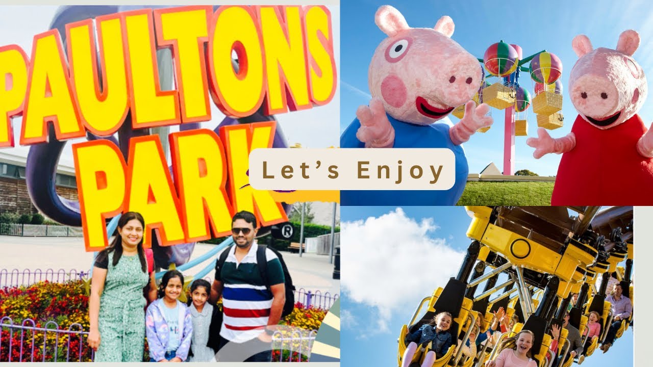 Childrens amusement park in Uk/Best place to enjoy school vacation with children#paultonspark