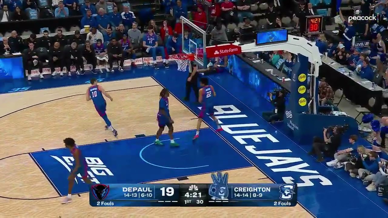 Creighton Men's Basketball Highlights vs DePaul - 02.25-26