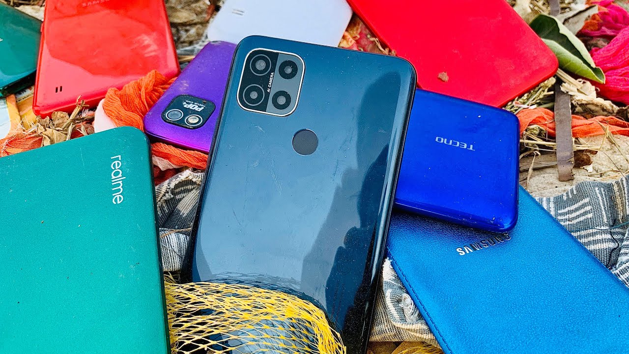 Restoration abandoned destroyed phone | Restoring Broken Tecno POP 4