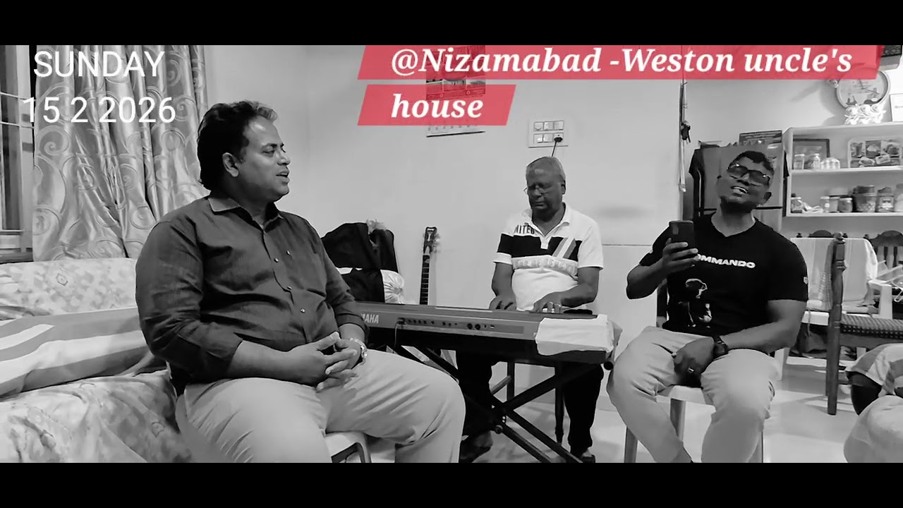 Evening Worship moments with Weston Uncle's @Nizamabad-Dhanyavad ke saath -Cover