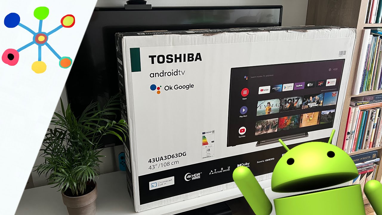 📺 👉 TOSHIBA android tv 43UA3D63DG