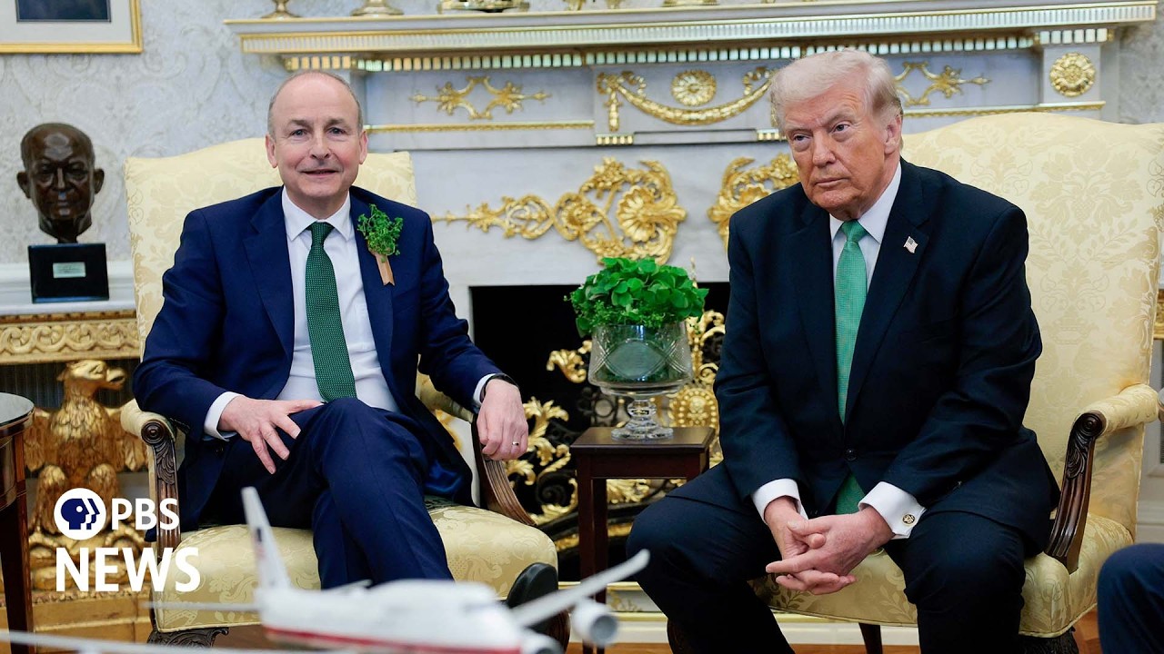 WATCH LIVE: Trump hosts Irish Taoiseach Martin for St. Patrick’s Day visit to White House