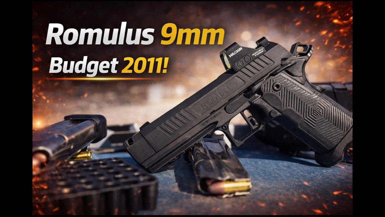 Пистолет Alpha Foxtrot Romulus 9mm | Не позволяйте цене вас обмануть!