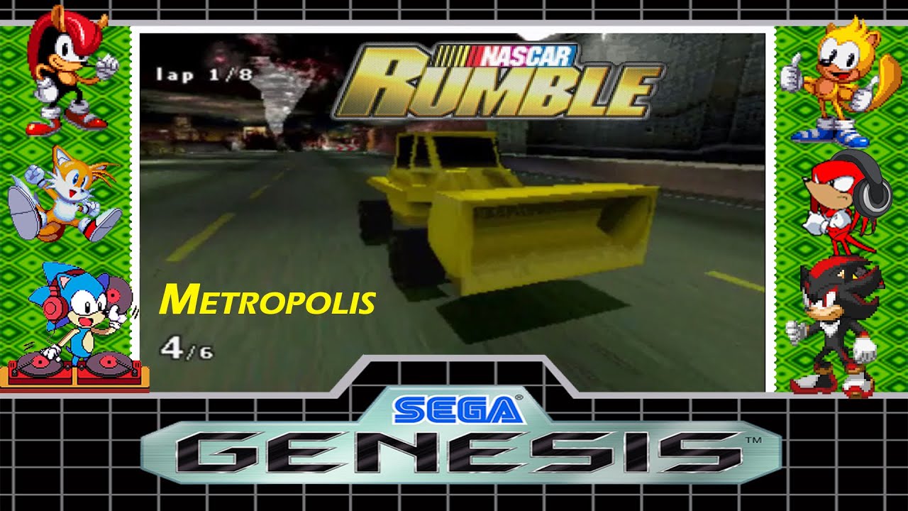 Nascar Rumble - Metropolis (SEGA Genesis Remix)