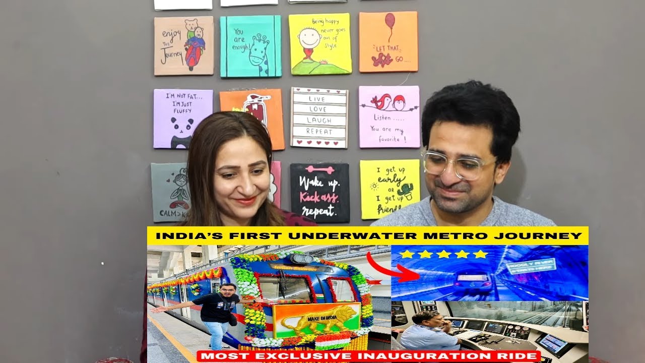 Pak Reacts to India’s First Underwater Metro Inauguration Journey | Most Exclusive Kolkata Vlog