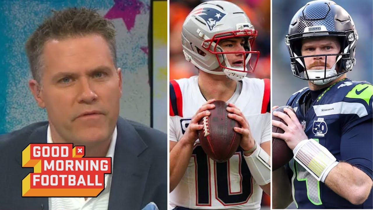 GMFB | No way Seahawks can win Super Bowl over Patriots! - Kyle Brandt all-in on Drake Maye's elite