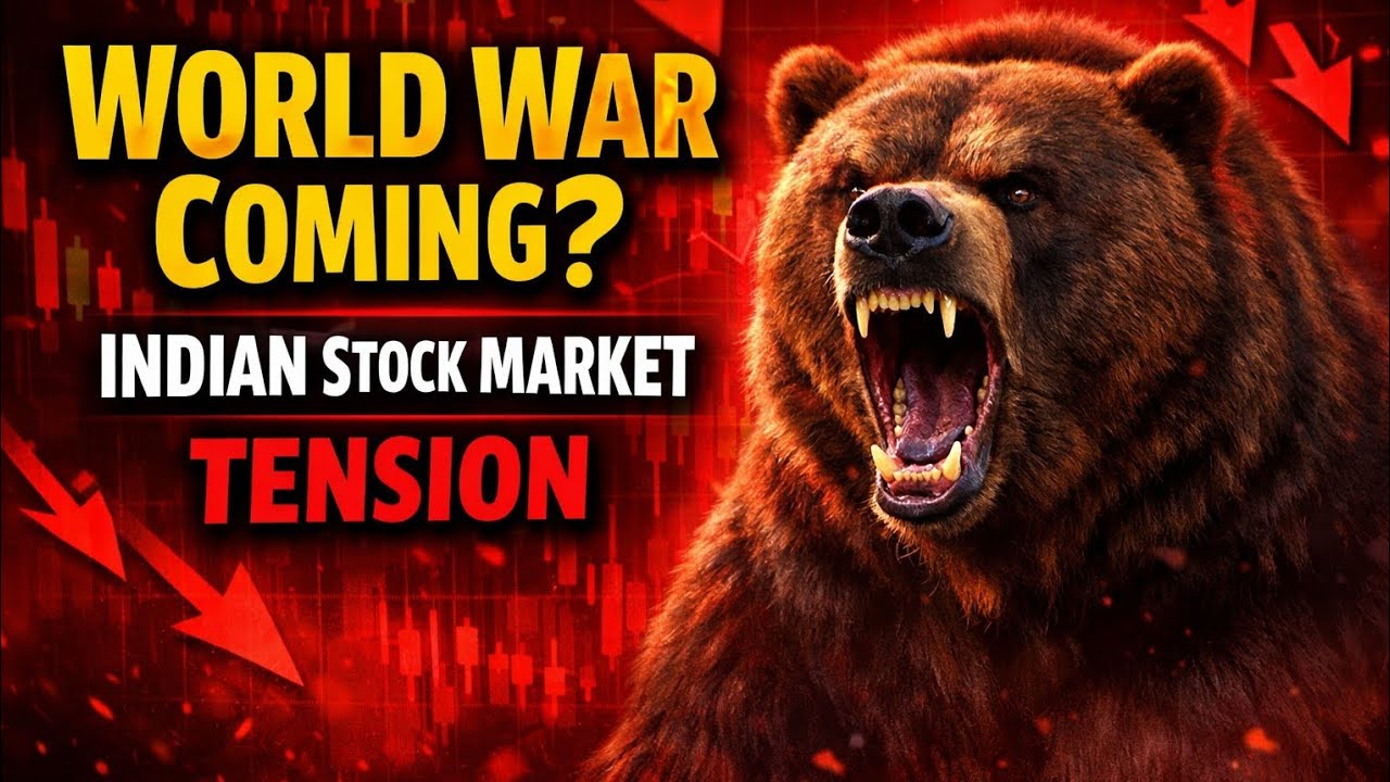 Upcoming World War || India Stock Market Crash Coming Soon 😱