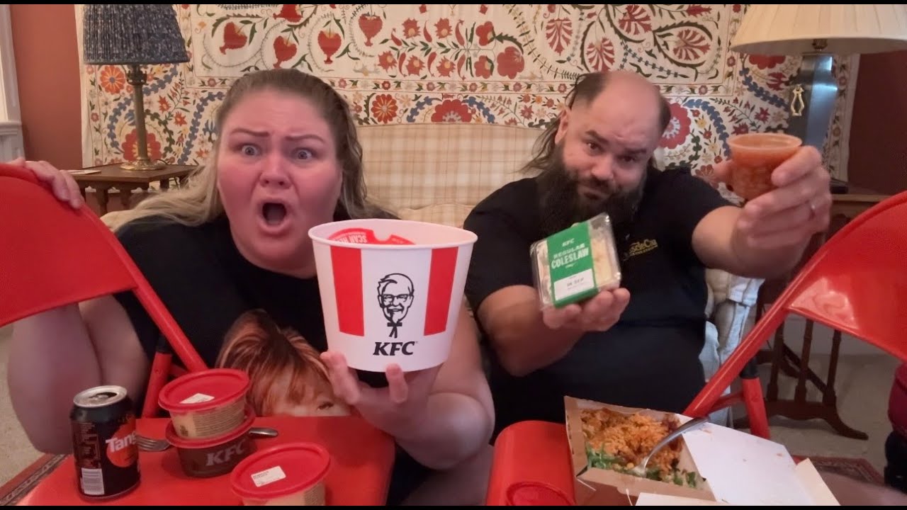 Попробовать KFC в Лондоне (международный мукбанг)