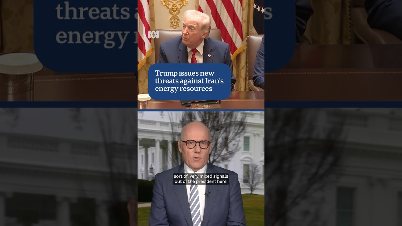 Trump issues new threats against Iran's energy resources | ABC NEWS