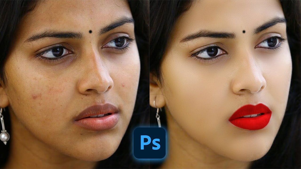 Best Photo Retouching Photoshop Tutorials || skin Retouching Technic