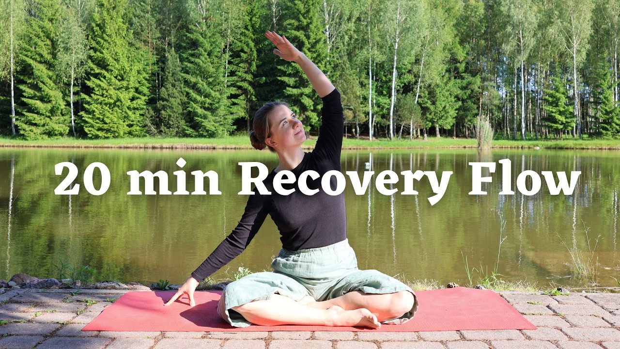 20 min Gentle Recovery Yoga to Relax your Body | Rest Days, Injury & Nervous System Reset