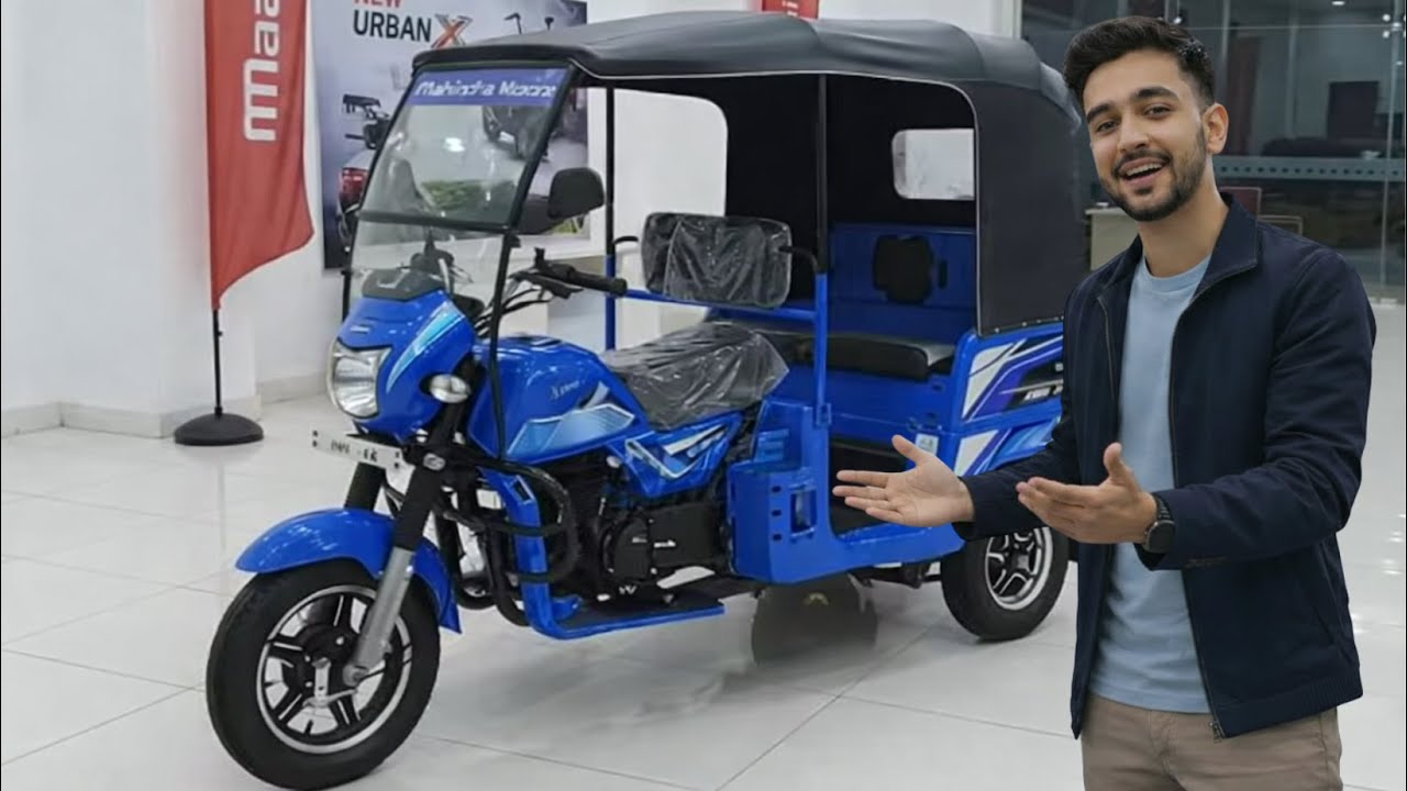 Электрорикша Mahindra 2026 Treo Yaari 🤩 Езда в стиле мотоцикла нового уровня | Prime Gear